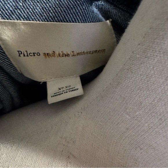 Anthropologie Pilcro Cropped Jean Jacket - Picture 3 of 3